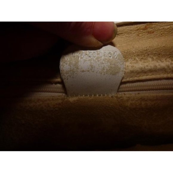 Gucci Vintage White Small G Logo 2-Way Bag Coated Canvas Leather - Picture 8 of 12